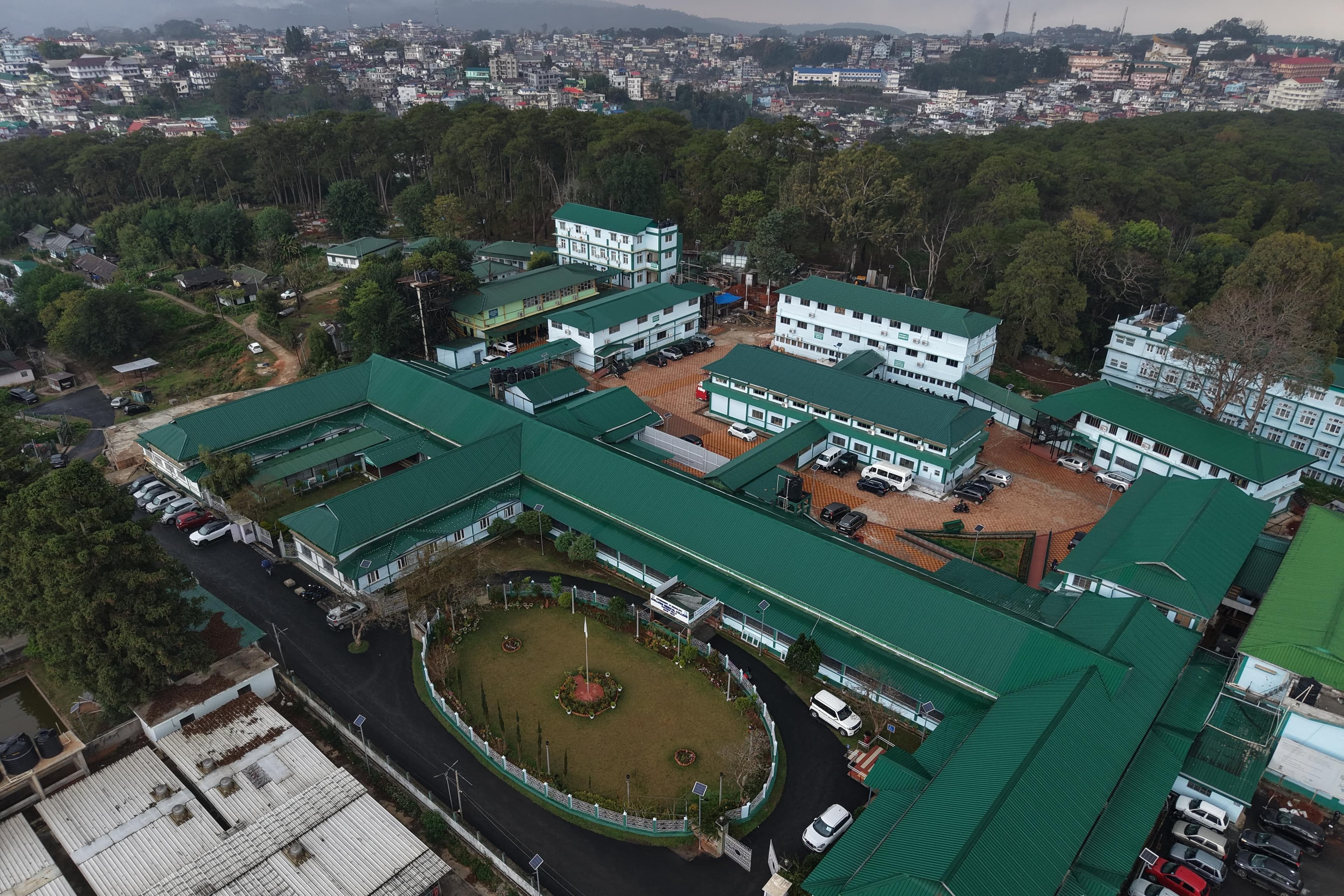 Shillong Medical College campus